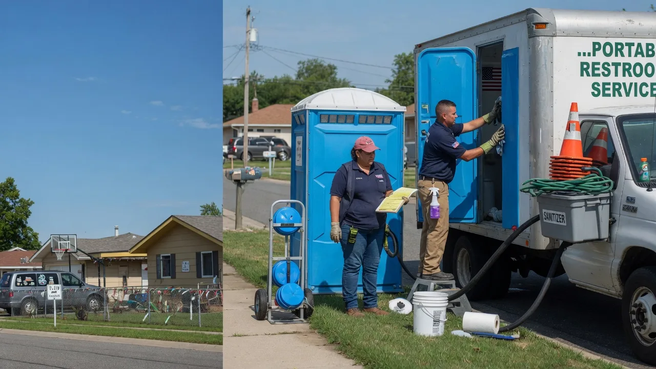 Portable Toilet Rental in Edmond, OK near me